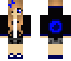 blue ender girl