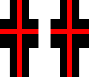 red black man