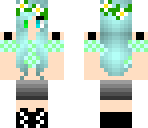 lovely flower-y girl