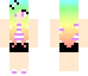 lavender rainbow girl