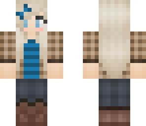 blue edited country girl