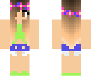 cute neon girl