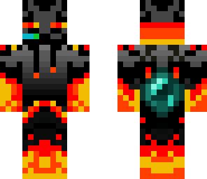 enderman de fuego