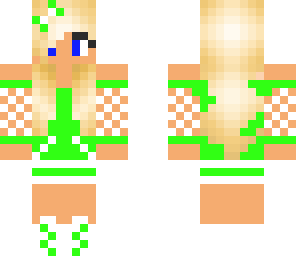 green girl