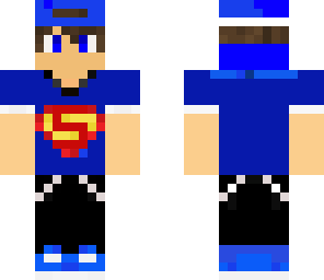 cool skater superman