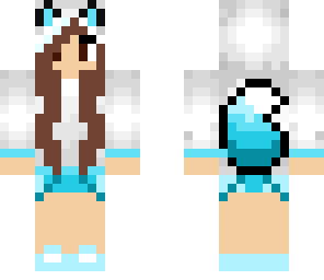 blue fox girl