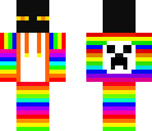 rainbow enderman