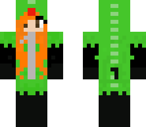redheaded girl in a gir onesie