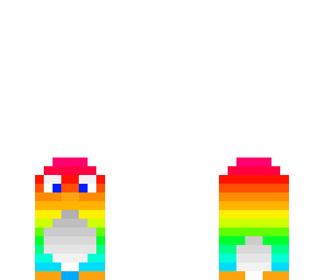 rainbow penguin