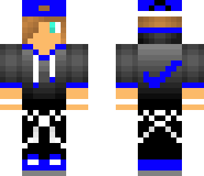 blue skin
