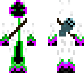 green and purple enderhunter