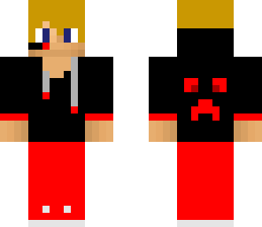 red gamer boy