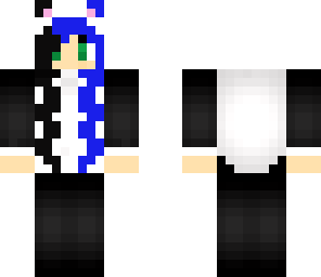 scene panda girl xp