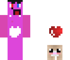 3d glasses derp bunny face at back