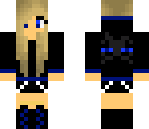 blue ender girl