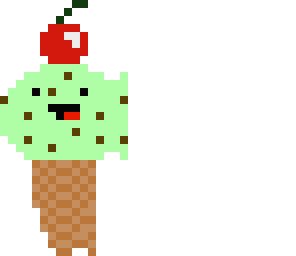 mint chip icecream
