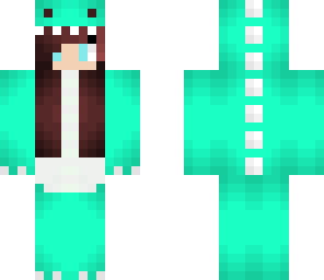 aqua dino girl