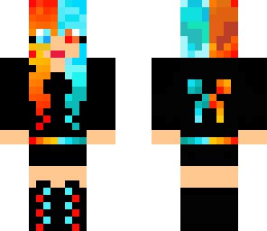 ice vs fire girl