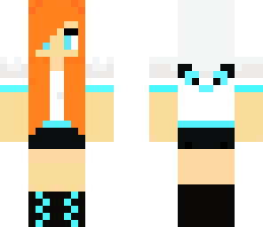 red head jacket panda