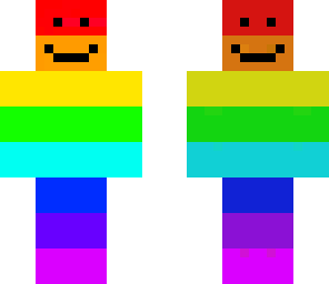 rainbow man