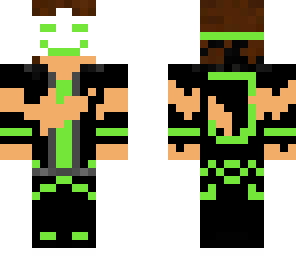 green mask