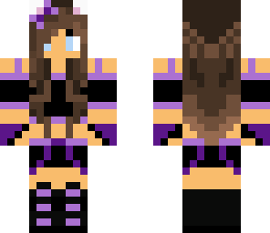 purple wolf goth