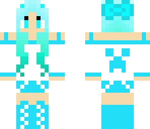 blue girl