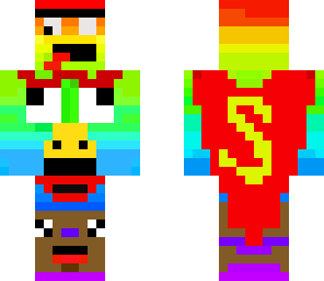 rainbow derpy face