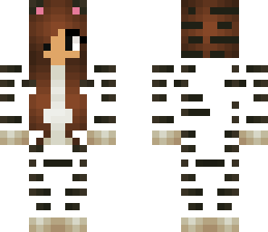 white tiger onsie girl