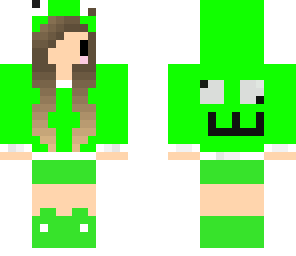green derpy girl