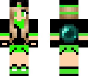 green ender girl