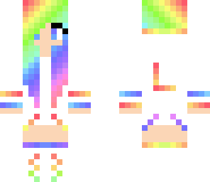 mah rainbow skin