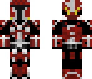 red mandalorien