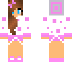 pink cake girl