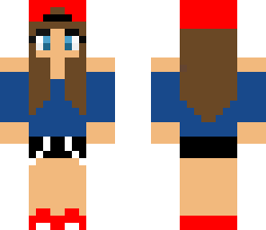 blau cap girl