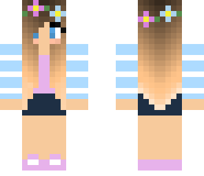 aqua and lavender flower girl