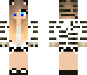 pretty minecraft girl