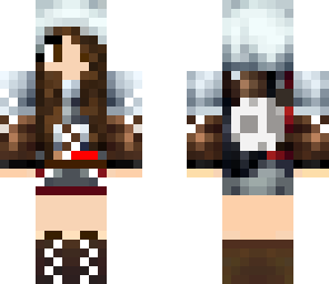 assassin girl with moon