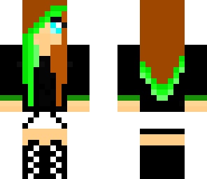 green dj girl