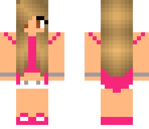 cute pink girl with beats
