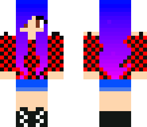 checker girl