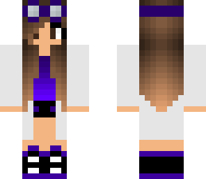 girl with goggles