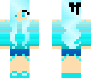 blue girl