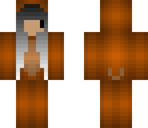 amberwolf20 with a bear skin
