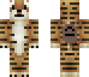 tiger with a backpack