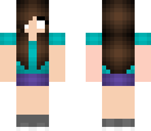 herobrine girl ax
