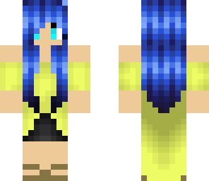 girl in a dress