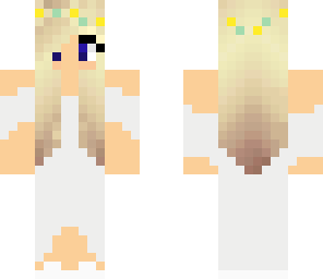white dress