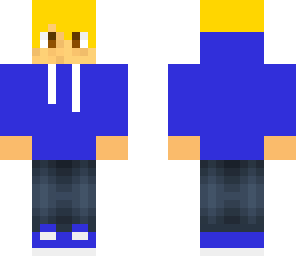 blond hair hoddie guy