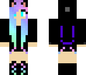 cute rainbow girl
